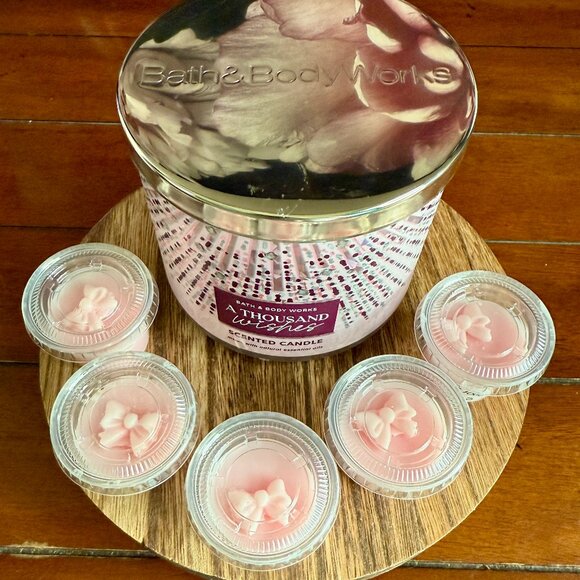 NEW WAX MELT SHOTS 2.82oz BBW Candle Wax Melts - A THOUSAND WISHES! - Picture 1 of 8